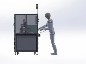 battery resistance welding machine 3D Model