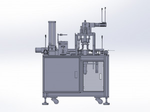 high speed mask earloop welding machine all servo motor 3D Model