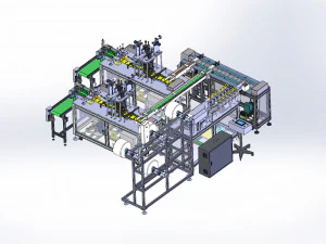 full automatic dental mask making machine 3D Model