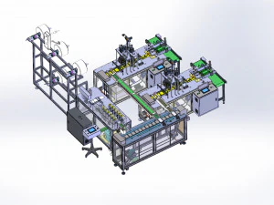 full automatic dental mask making machine 3D Model