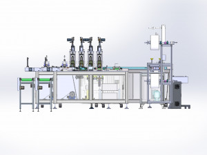 full automatic dental mask making machine Model 3D