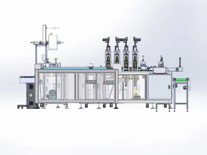 full automatic dental mask making machine 3D Model