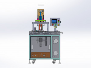 n95 mask semi earloop welding machine 3D Model