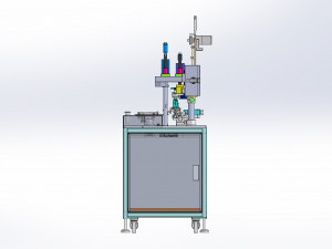 n95 mask semi earloop welding machine 3D Model