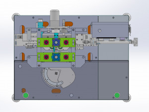 n95 mask semi earloop welding machine 3D Model