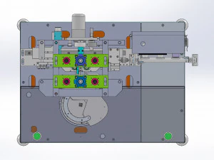 n95 mask semi earloop welding machine 3D Model