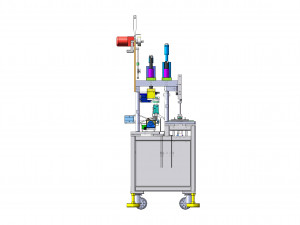 semi auto earloop welding machine Modelo 3D
