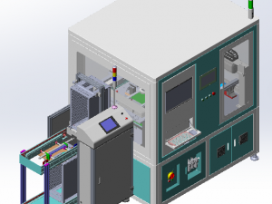auto pcb board loder inspection machine 3D मॉडल