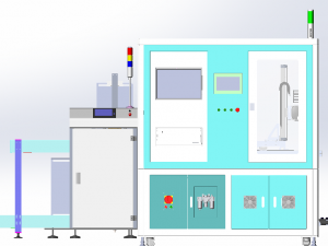 auto pcb board loder inspection machine 3D Model