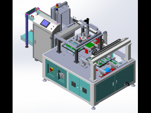 auto pcb board loder inspection machine 3D Model