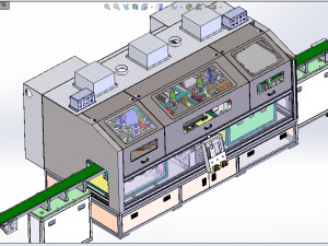 highly complete detailed and complex dispenser equipment s 3D Model