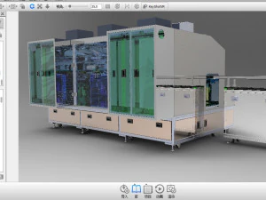 highly complete detailed and complex dispenser equipment s 3D Model