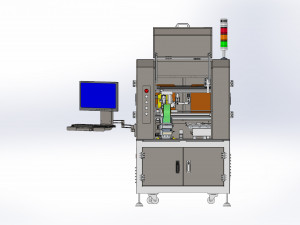 automatic peel film machine s Modèle 3D