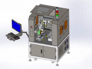 automatic peel film machine s 3D मॉडल