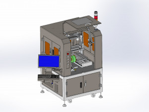 automatic peel film machine s 3D मॉडल