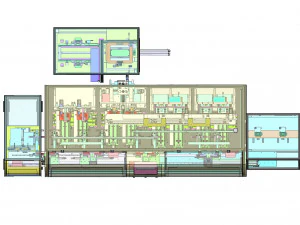 oled cof fully automatic bonding device 3D Model