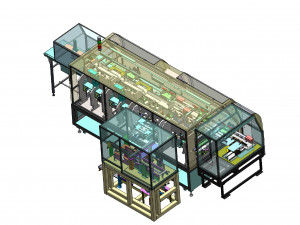oled cof fully automatic bonding device 3D Model
