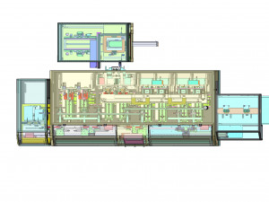 oled cof fully automatic bonding device 3D Model