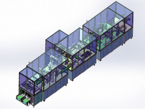 automatic medical assembly equipment s 3D Модель
