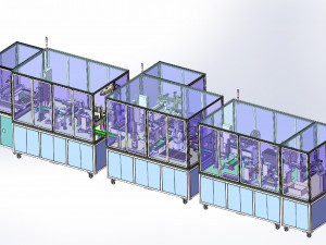 automatic medical assembly equipment s 3D Модель