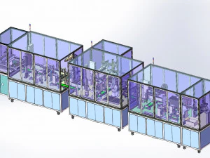 automatic medical assembly equipment s 3D Model