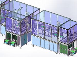automatic medical assembly equipment s 3D Модель