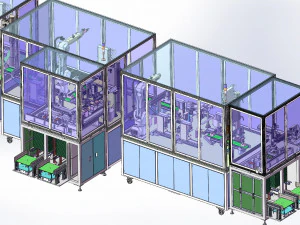 automatic medical assembly equipment s 3D Model
