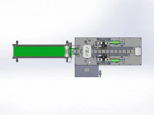 9 axis servo ear loop welding machine 3D Model