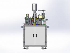 create micro circuit breaker fuse assembly equipment with dfm 3D 模型