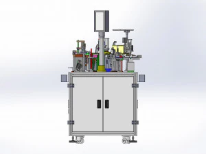 create micro circuit breaker fuse assembly equipment with dfm 3D Model