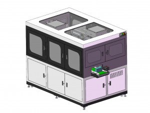 mobile box packaging fully automatic heat shrink packaging machine s 3Dモデル