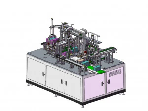 mobile box packaging fully automatic heat shrink packaging machine s 3D Model