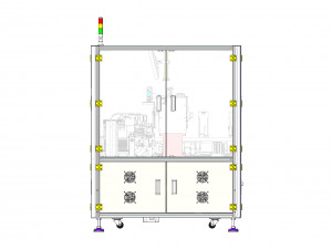 for tearing off partition machine nfcpa removing machine Modello 3D