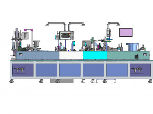 for assembly line of electronic cigarette 3D Model
