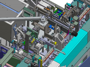 for assembly line of electronic cigarette 3D Model