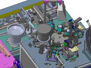 for assembly line of electronic cigarette 3D Model