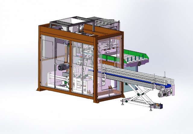 3d drawings bom list for fully automated pocket packing machines 3D Model .c4d .max .obj .3ds .fbx .stl .blend 