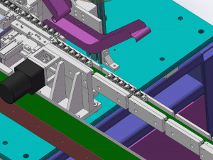 of tf card automated packaging pinning machine 3D Model