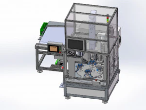 front hub bearing press machine 3D Model