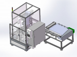 front hub bearing press machine Modèle 3D