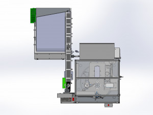 front hub bearing press machine Modèle 3D