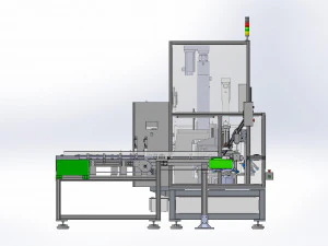 front hub bearing press machine 3D Model