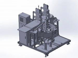 mask pack folding bag loader machine 3D Model