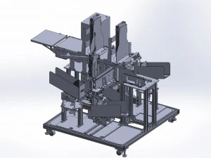 mask pack folding bag loader machine 3D Model