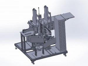 mask pack folding bag loader machine 3D Model