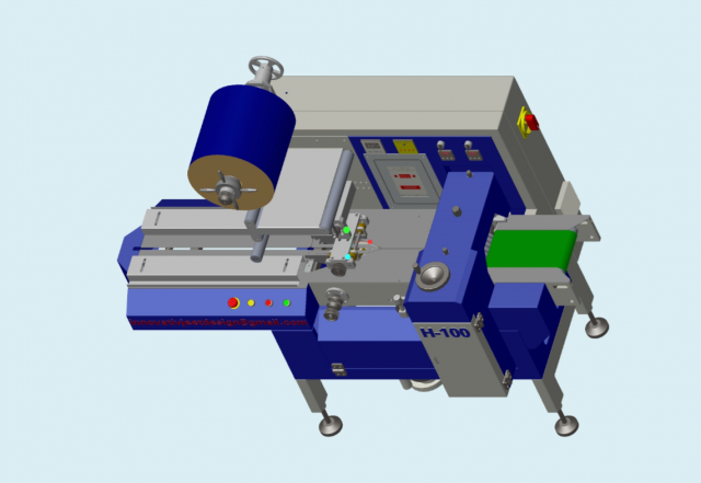 mechanical flow packer 3D-Modell .c4d .max .obj .3ds .fbx .stl .blend 