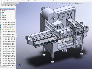 mechanical flow packer 3D-Modell