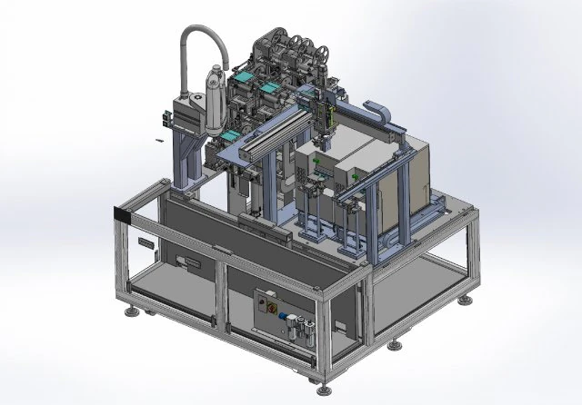 наклейка-автоматична машина для тегування 3D Модель .c4d .max .obj .3ds .fbx .stl .blend 