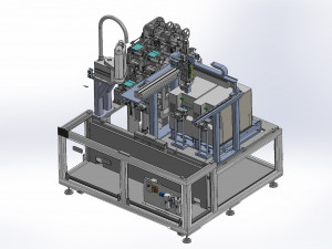 sticker-automatic tagging machine Modèle 3D