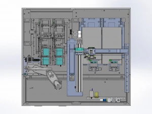 наклейка-автоматична машина для тегування 3D Модель